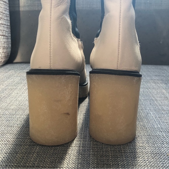 Free People Off White/Cream James Chelsea Boot Size 41/11 - Picture 7 of 15